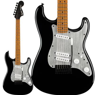 Squier by Fender  FSR Contemporary Stratocaster Special Roasted Maple Fingerboard Silver Anodized Pickguard Black エレキギター ストラトキャスター スクワイヤー / スクワイア 【 三宮オーパ店 】