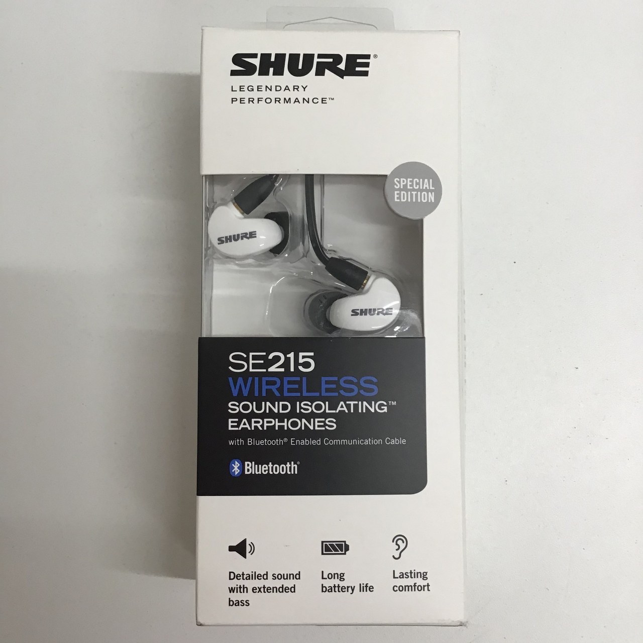 SHURE SE215 Special Edition Wireless WH【現物写真】【新品】 シュア 【 パークプレイス大分店 】