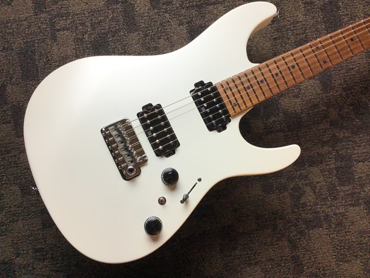 Ibanez AZ2402 Pearl White Flat AZシリーズ【現物写真】【≒3.28kg