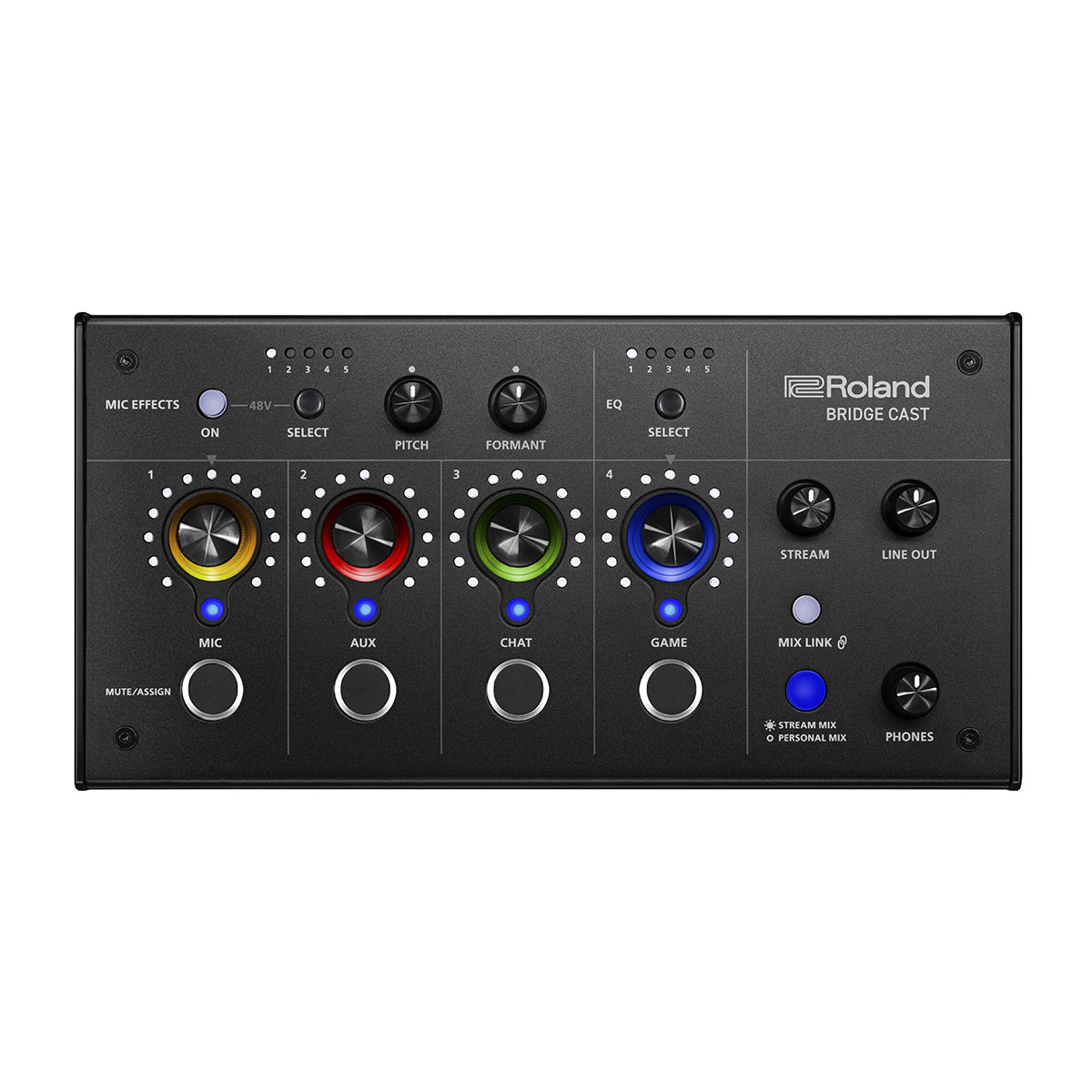 Roland BRIDGECAST PS5 Windows Mac iPhone対応 ゲーム配信用 音声ミキサー ゲーミングミキサー ローランド 【  パークプレイス大分店 】 | 島村楽器オンラインストア