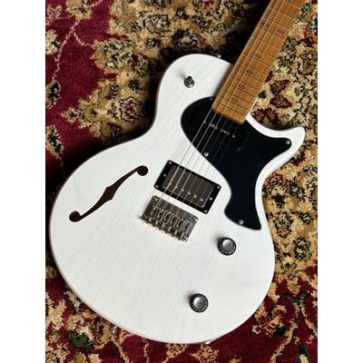 PJD Guitars  Carey Standard w/ F-hole Aspen White Satin【≒3.33kg】 ピージェイディーギター 【 パークプレイス大分店 】