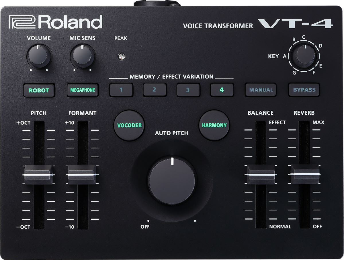 Roland (ローランド) VT-4 【ボーカルエフェクター】 【SHUREマイク