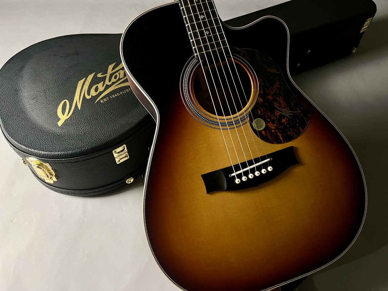 Maton EBG808C ARTIST【サウンドメッセ2024限定】【Teardrop Tobacco 