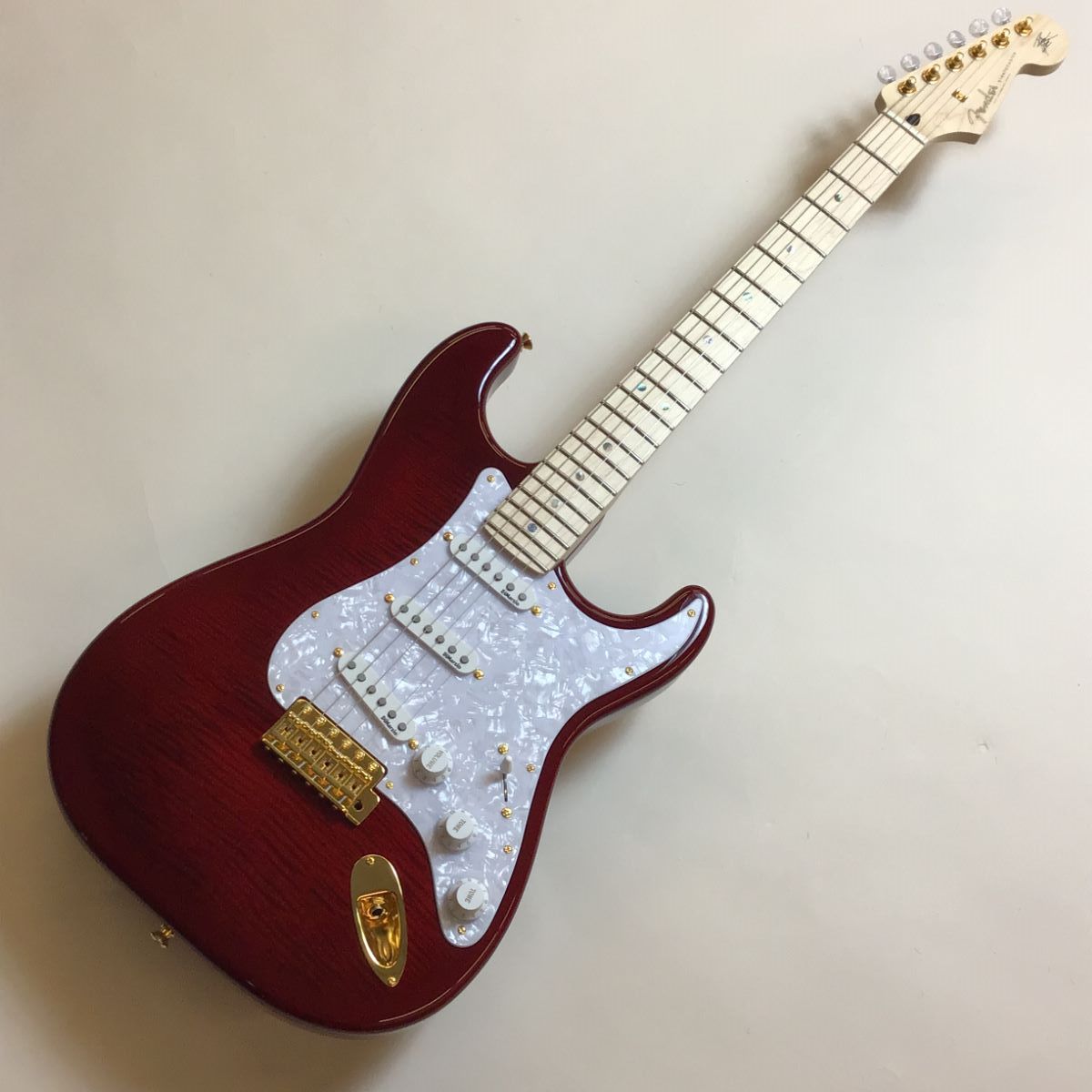 Fender Japan Exclusive Richie Kotzen Stratocaster Transparent Red