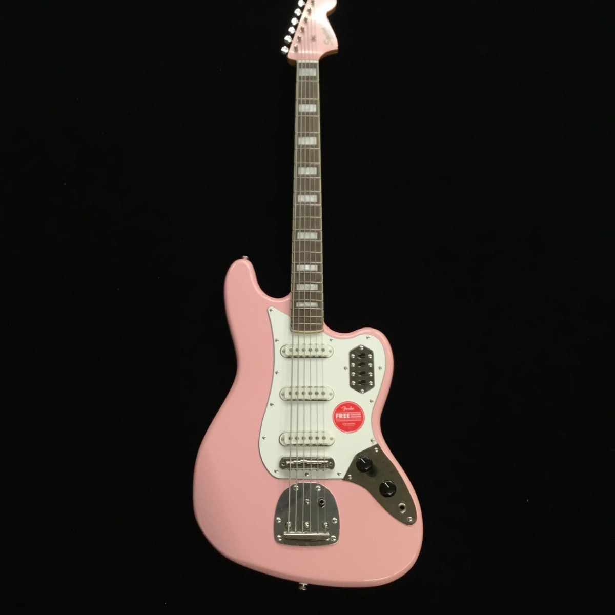 Squier by Fender FSR Classic Vibe Bass VI LRL Shell Pink 6弦ベース 