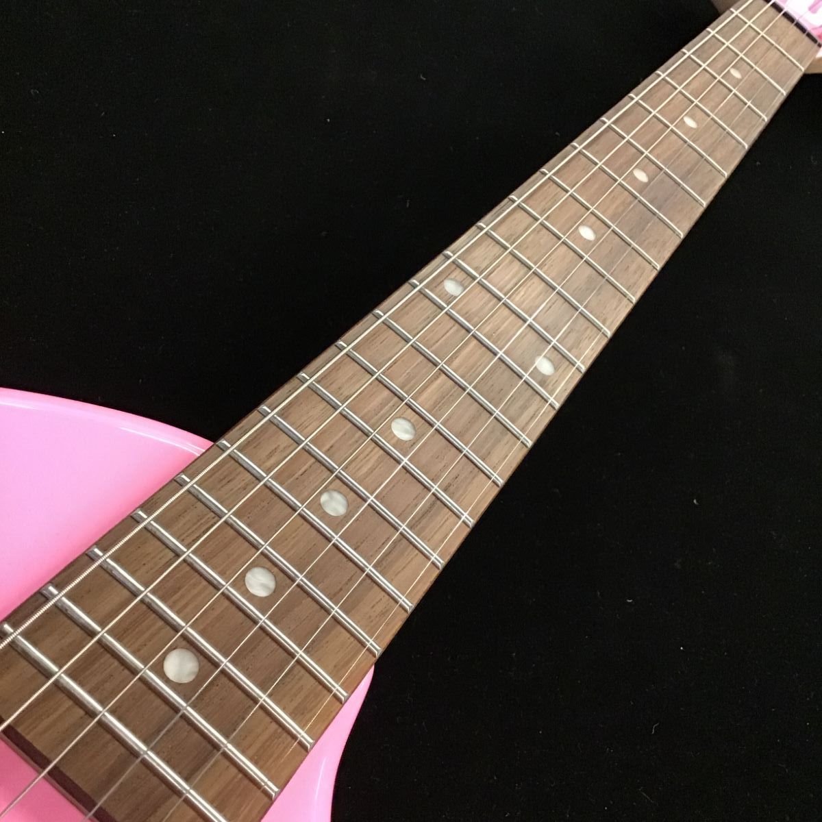 FERNANDES ZO-3 PK スピーカー内蔵ミニエレキギター ピンク ソフト