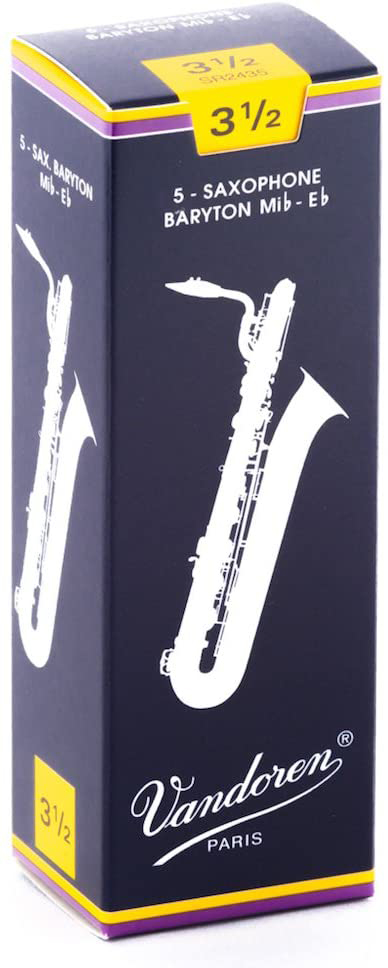 ソプラノサックス リード 3番半 バンドレン 5枚 - 管楽器・吹奏楽器