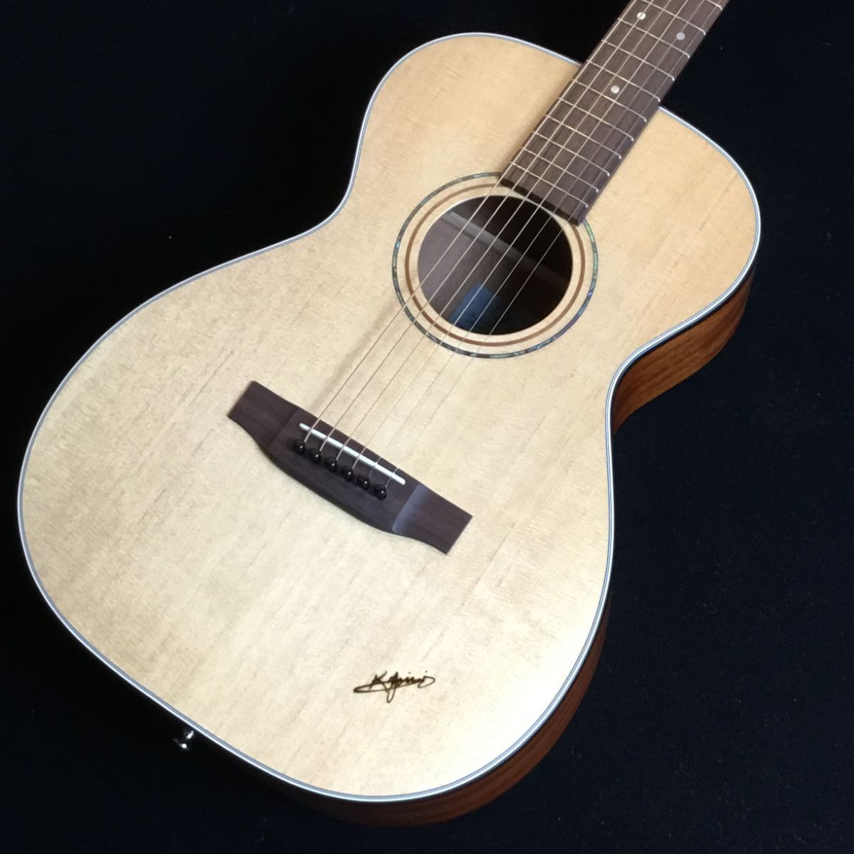 K Yairi Kヤイリ 株式会社ヤイリギター アコースティックギター YW-550 シリアルNo.5845 日本製 ハードケース付 メイトイ -  弦楽器、ギター