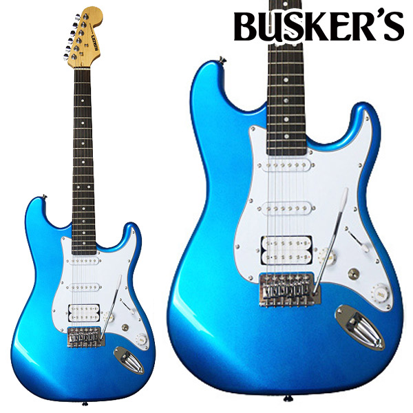 バスカーズ BUSKER'S  エレキギター ソニックブルー