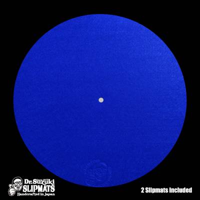 Dr.SUZUKI  Slipmats / Mix Edition 12" [Blue] 2枚入 スリップマット ドクター鈴木 【イオンモール佐賀大和店】