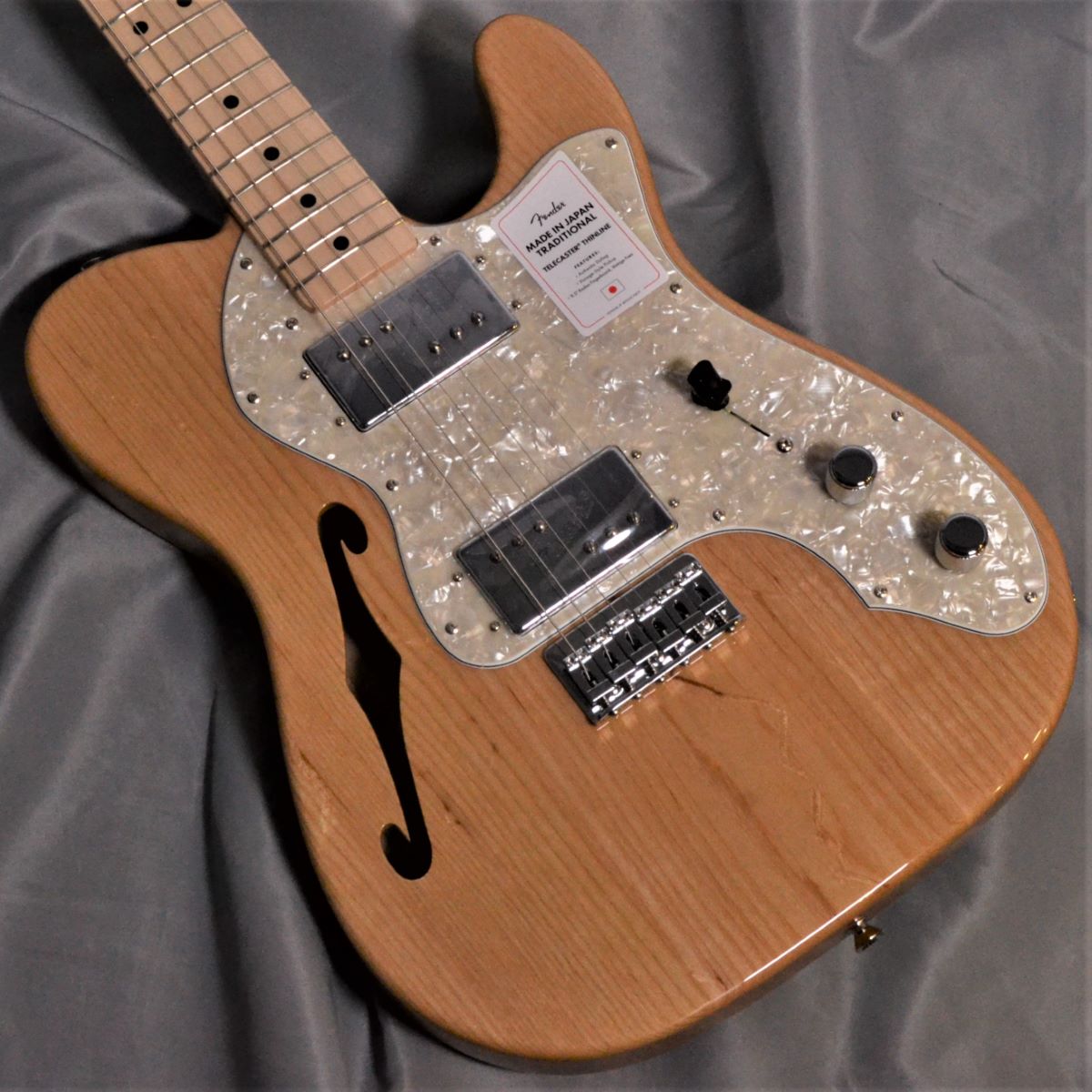 Fender Made in Japan Traditional 70s Telecaster Thinline Maple ...
