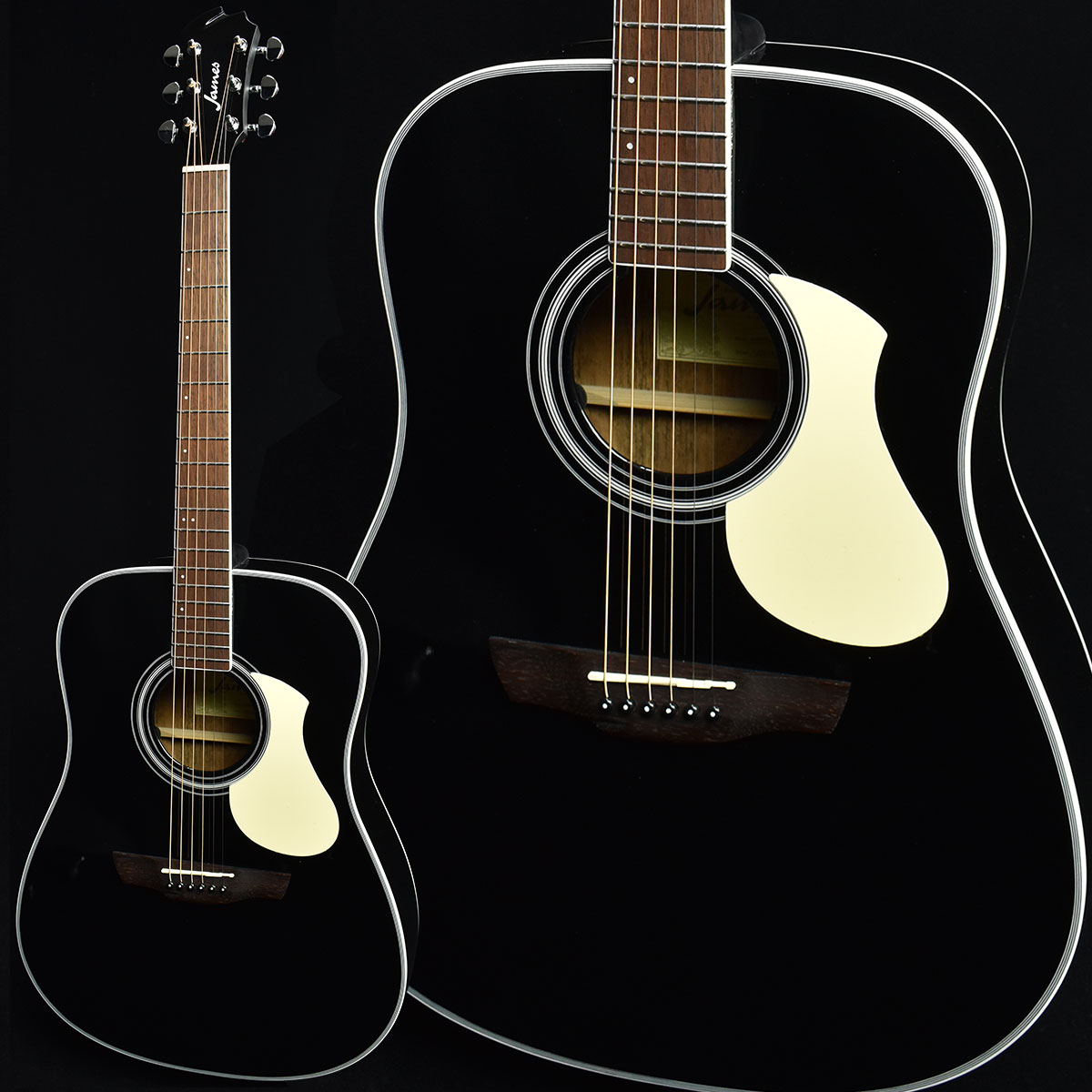 James J-450D/Ova Black アコースティックギター エレアコJ450DOva ジェームス 【 イオンモール岡崎店 】
