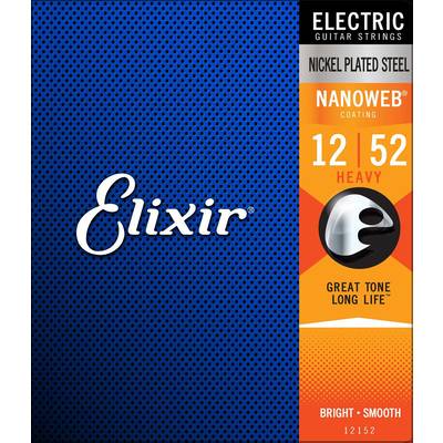Elixir  NANOWEB 12-52 ヘビー ＃12152エレキギター弦 エリクサー 【 イオンモール岡崎店 】