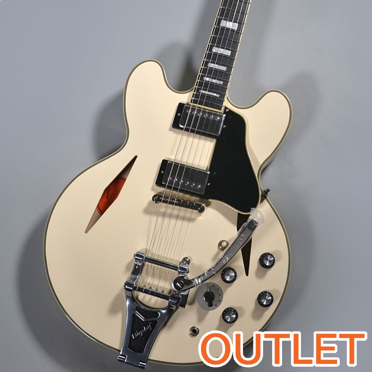 Epiphone Ubukata ES-355 Ver.02 Classic White【生形真一 