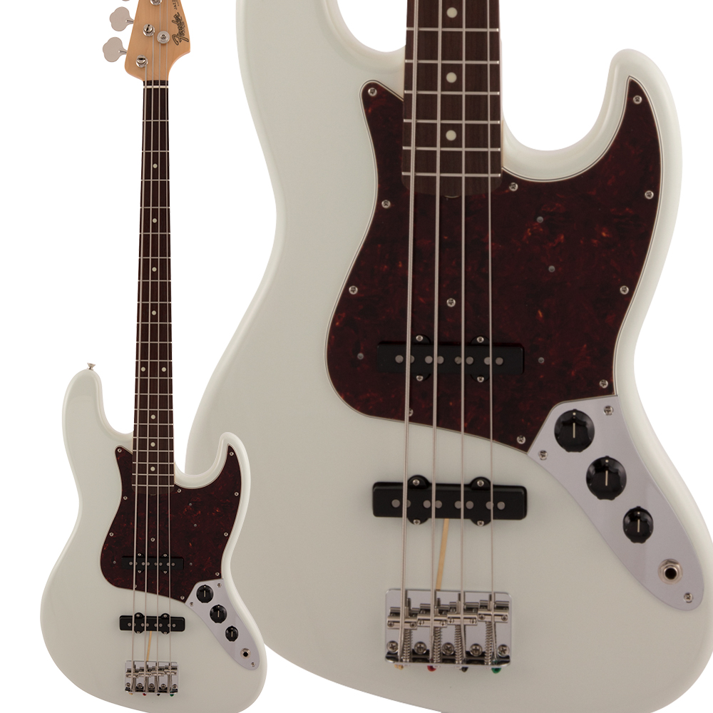 Fender Made in Japan Traditional 60s Jazz Bass Rosewood Fingerboard Olympic  White エレキベース ジャズベース フェンダー 【 洛北阪急スクエア店 】 | 島村楽器オンラインストア