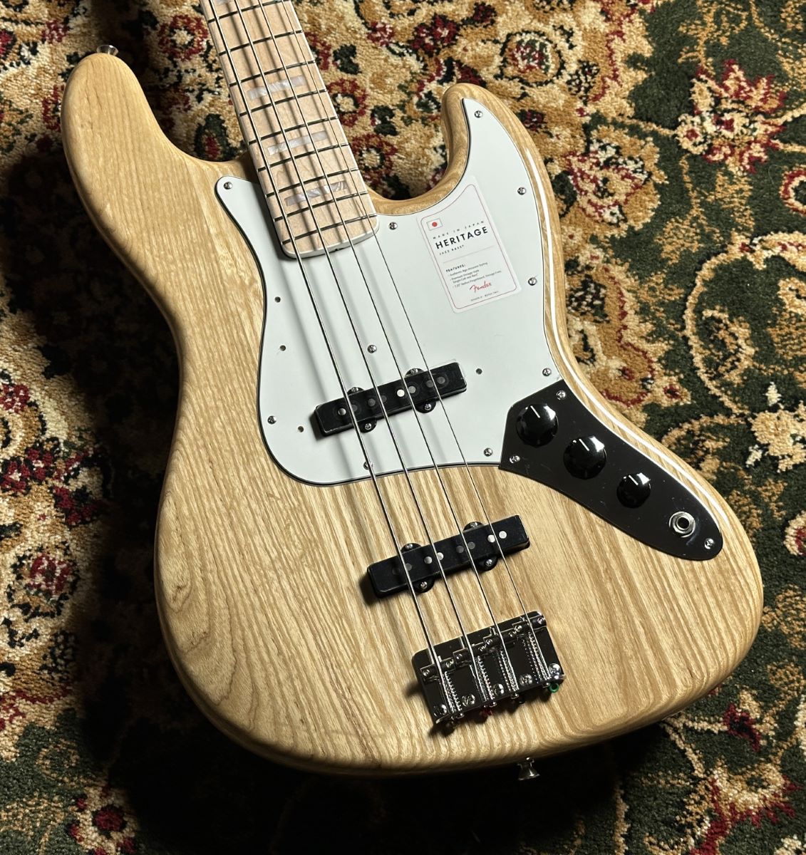 Fender  Made in Japan Heritage 70s Jazz Bass Maple Fingerboard Natural エレキベース ジャズベース フェンダー 【 仙台長町モール店 】