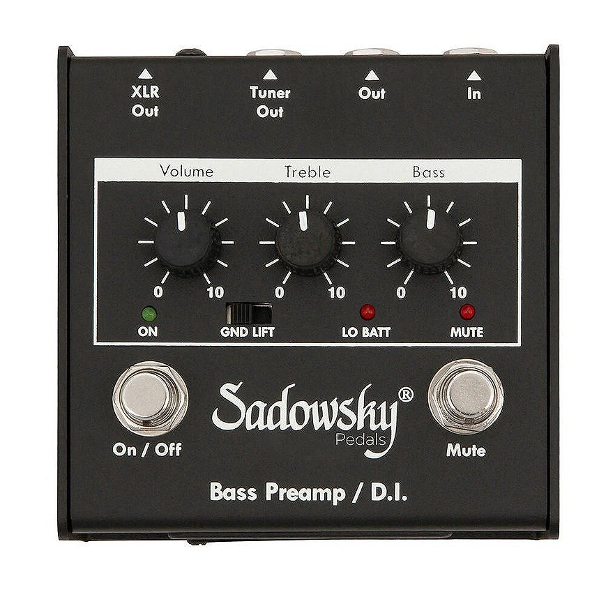 Sadowsky SBP-1 Bass Preamp V2 Bass Preamp/DI 【プリアンプ 