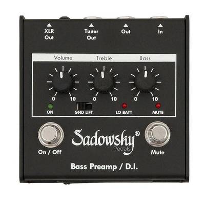Sadowsky  SBP-1 Bass Preamp V2 Bass Preamp/DI 【プリアンプ】 サドウスキー 【 イオンモール岡山店】