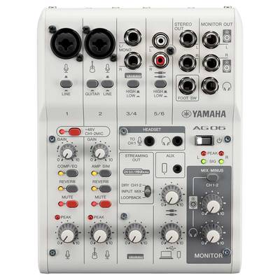 YAMAHA 【SALE】AG03 MK2 White（ホワイト） 配信用ミキサー