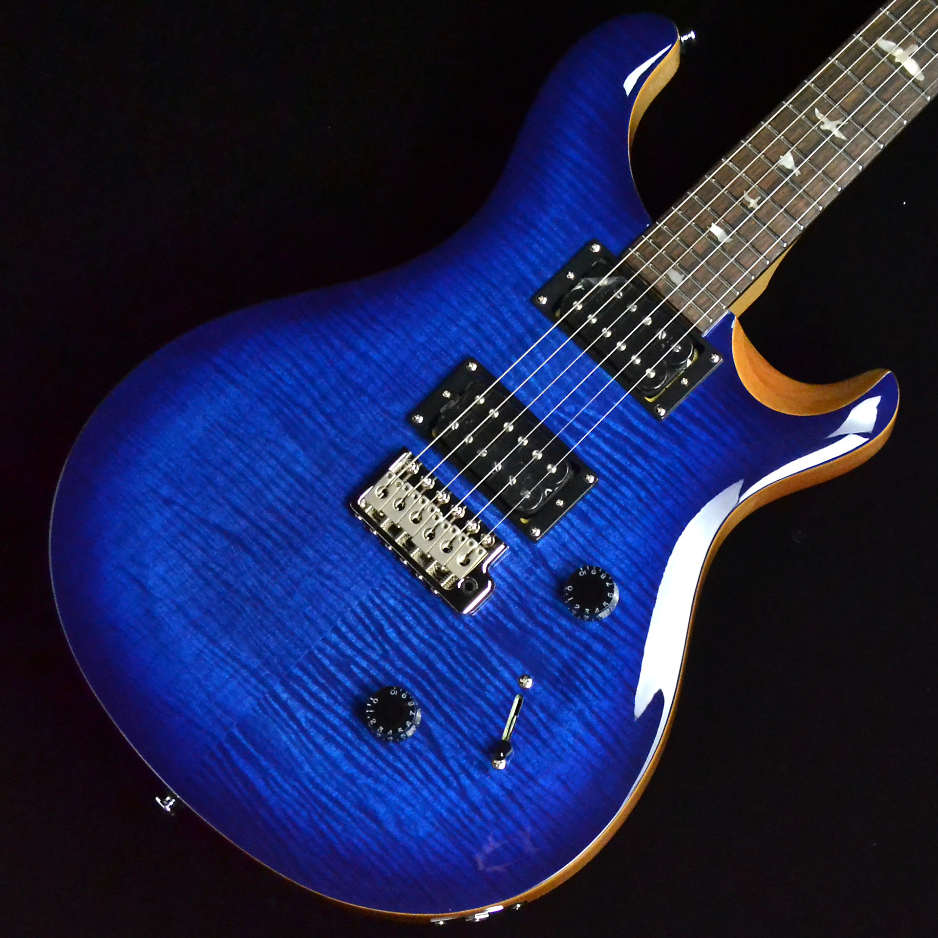 PRS SE CUSTOM 24 Faded Blue Burst エレキギター ポールリードスミス ...