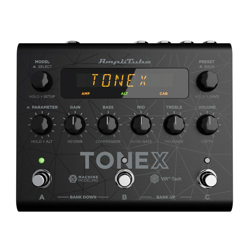 IK Multimedia TONEX PEDAL種類エレキギター