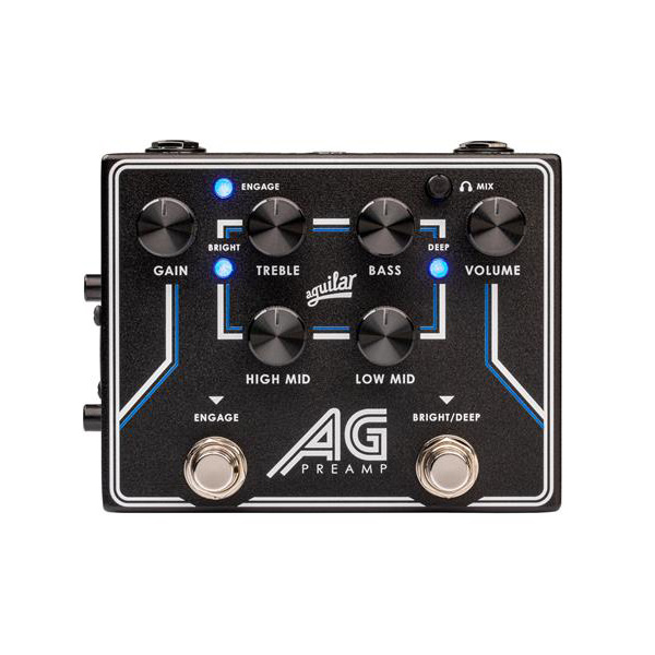 aguilar AG PREAMP DI PEDAL プリアンプペダル ANALOG BASS PREAMP AND