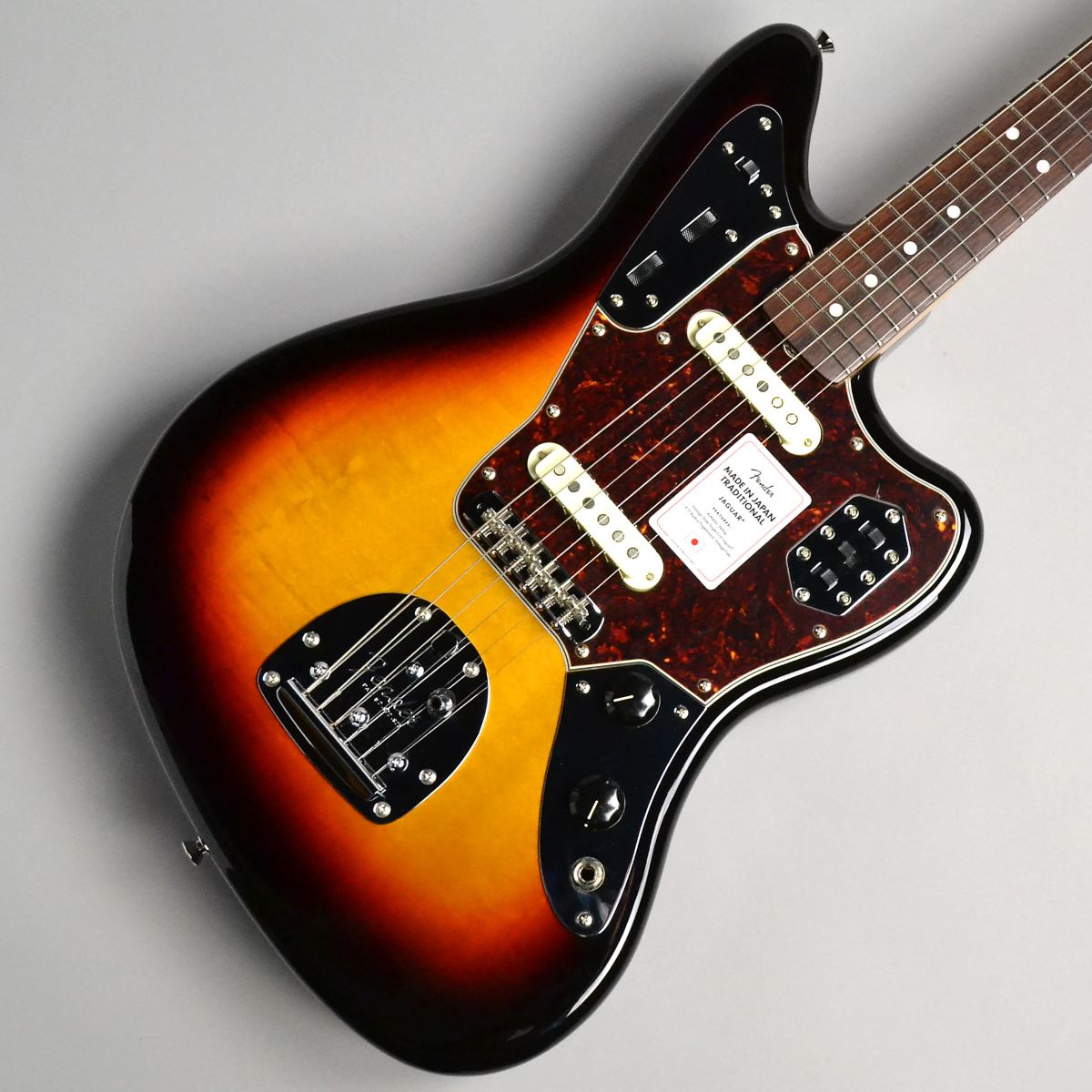 Fender Japan Jaguar Black フェンダー ジャガー ブラック - 楽器、器材