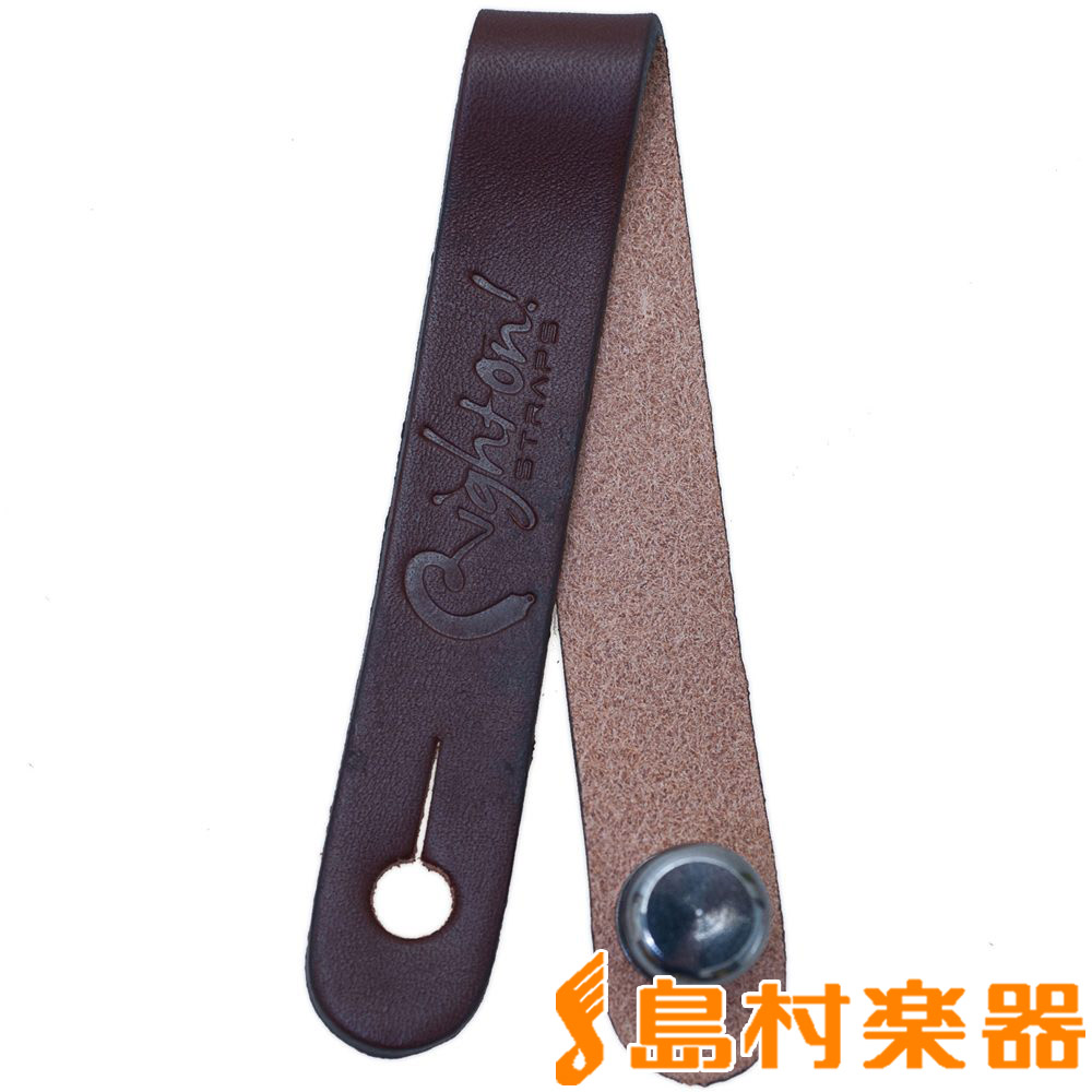 Right On！ STRAPS STRAP LINK Brown ストラップボタン ライトオンストラップス 【 郡山アティ店 】