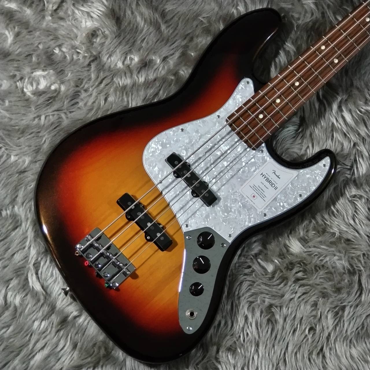 Fender 2021 Collection MIJ Hybrid II Jazz Bass Rosewood