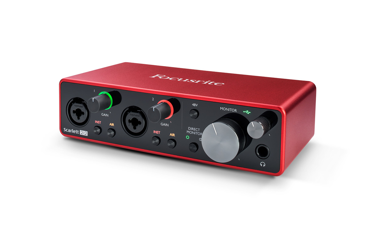 Focusrite Scarlett 2i2 3rd Gen 第3世代 オーディオインターフェイス 2IN/2OUT フォーカスライト 【  えきマチ１丁目佐世保店 】