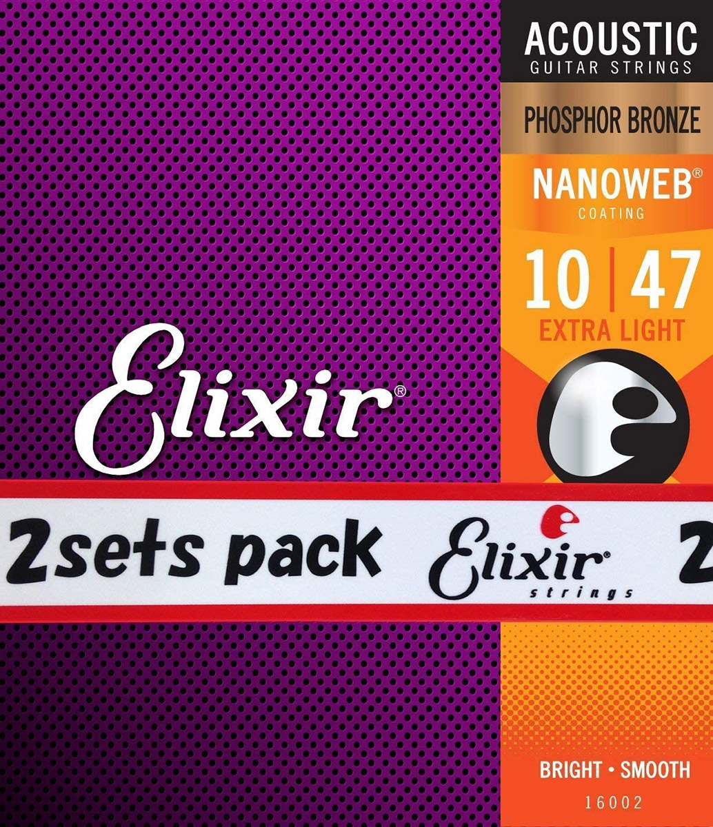新品　Elixir エリクサー アコースティックExtra Light10-47