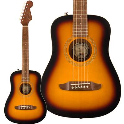 Fender  Redondo Mini Sunburst ミニアコースティックギター ミニギター 小型 サンバースト ギグバッグ付属California カリフォルニア シリーズ フェンダー 【 ミ・ナーラ奈良店 】