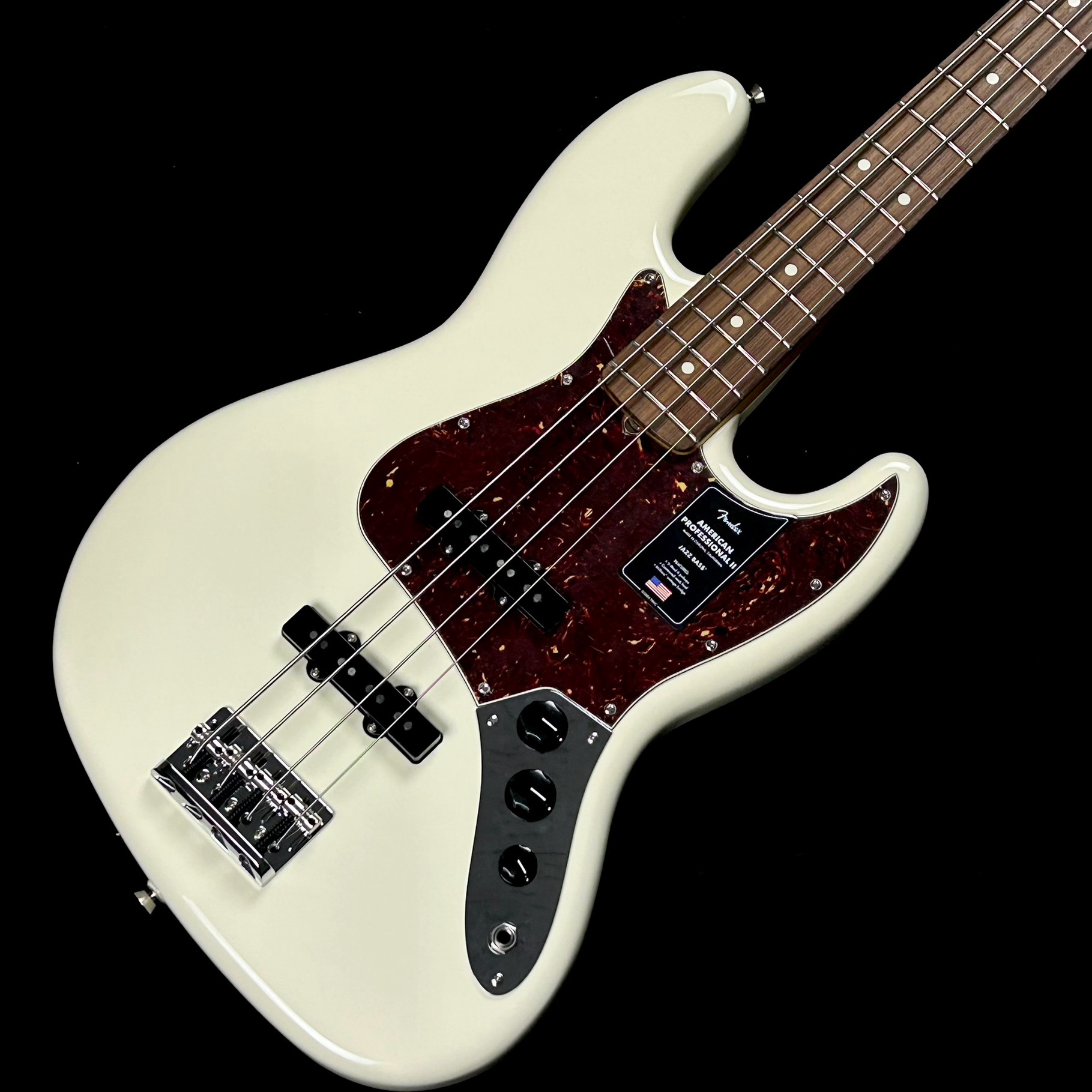 Fender American Professional II Jazz Bass Olympic White【現物画像】 フェンダー 【  ミ・ナーラ奈良店 】 | 島村楽器オンラインストア