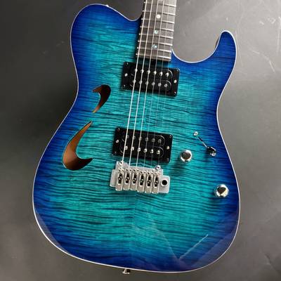 T's Guitars  DTL-Hollow22 / Tanzanite Blue【現物画像】【日本製】 ティーズギター 【 久留米ゆめタウン店 】