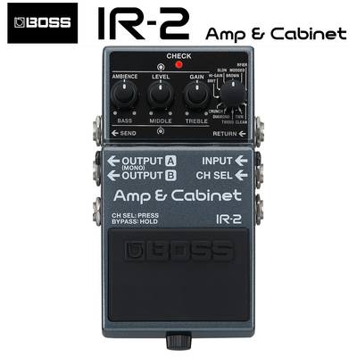 BOSS IR-2 アンプシミュレーター キャビネットIRローダー【1台在庫有り】 ボス 【 久留米ゆめタウン店 】