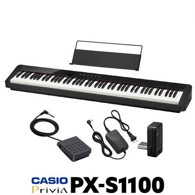 CASIO  【CASIO】PX-S1100BK（88鍵盤 電子ピアノ） カシオ 【 久留米ゆめタウン店 】