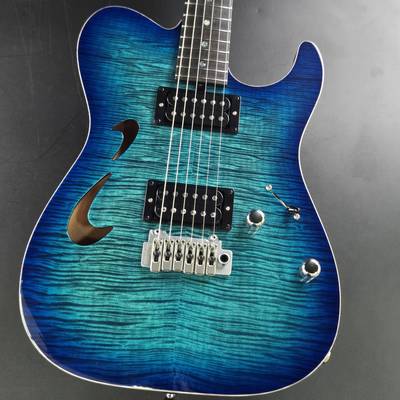 T's Guitars  DTL-Hollow22 / Tanzanite Blue【現物画像】【当社オーダーモデル】 ティーズギター 【 久留米ゆめタウン店 】