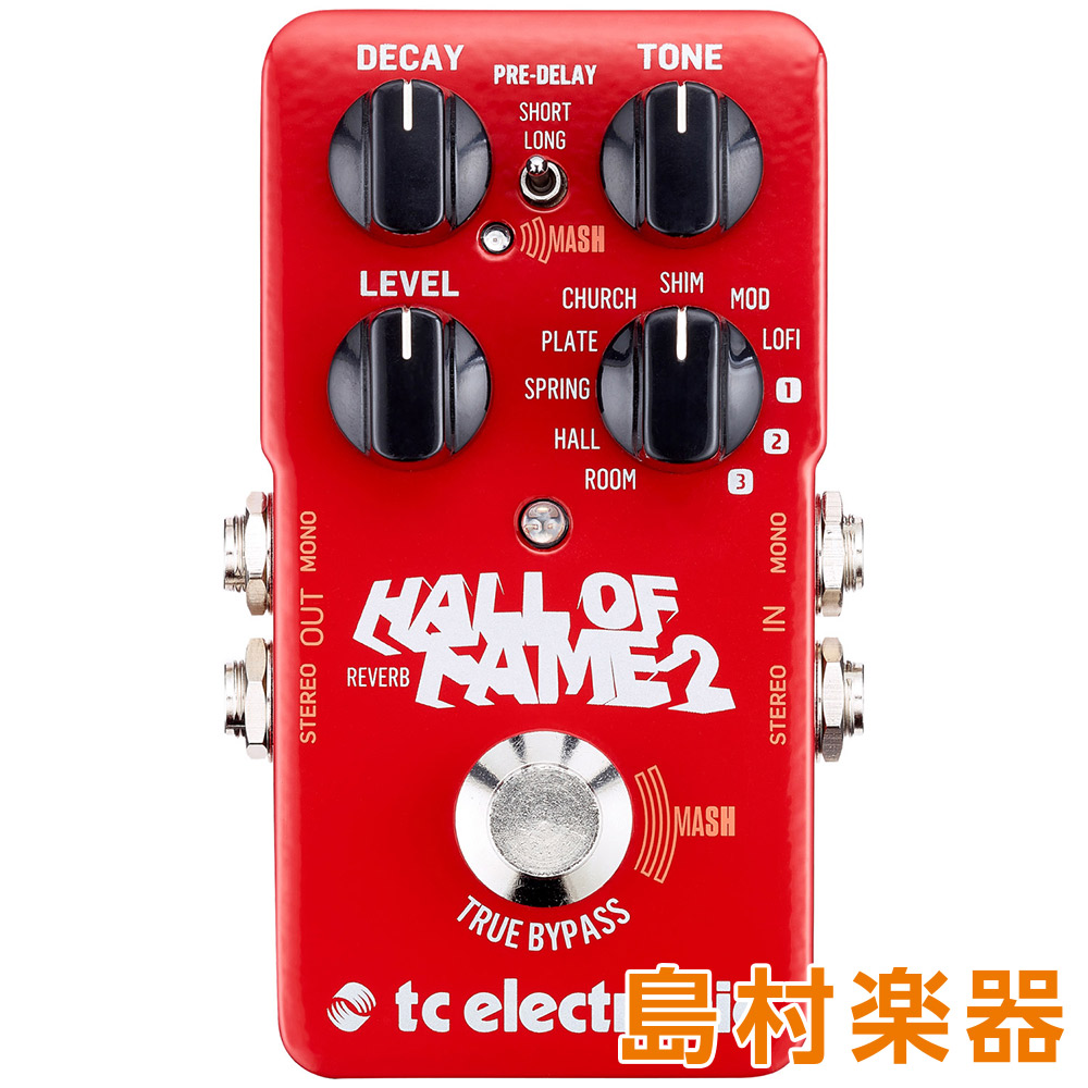 TC Electronic HALL OF FAME 2 コンパクトエフェクター リバーブ