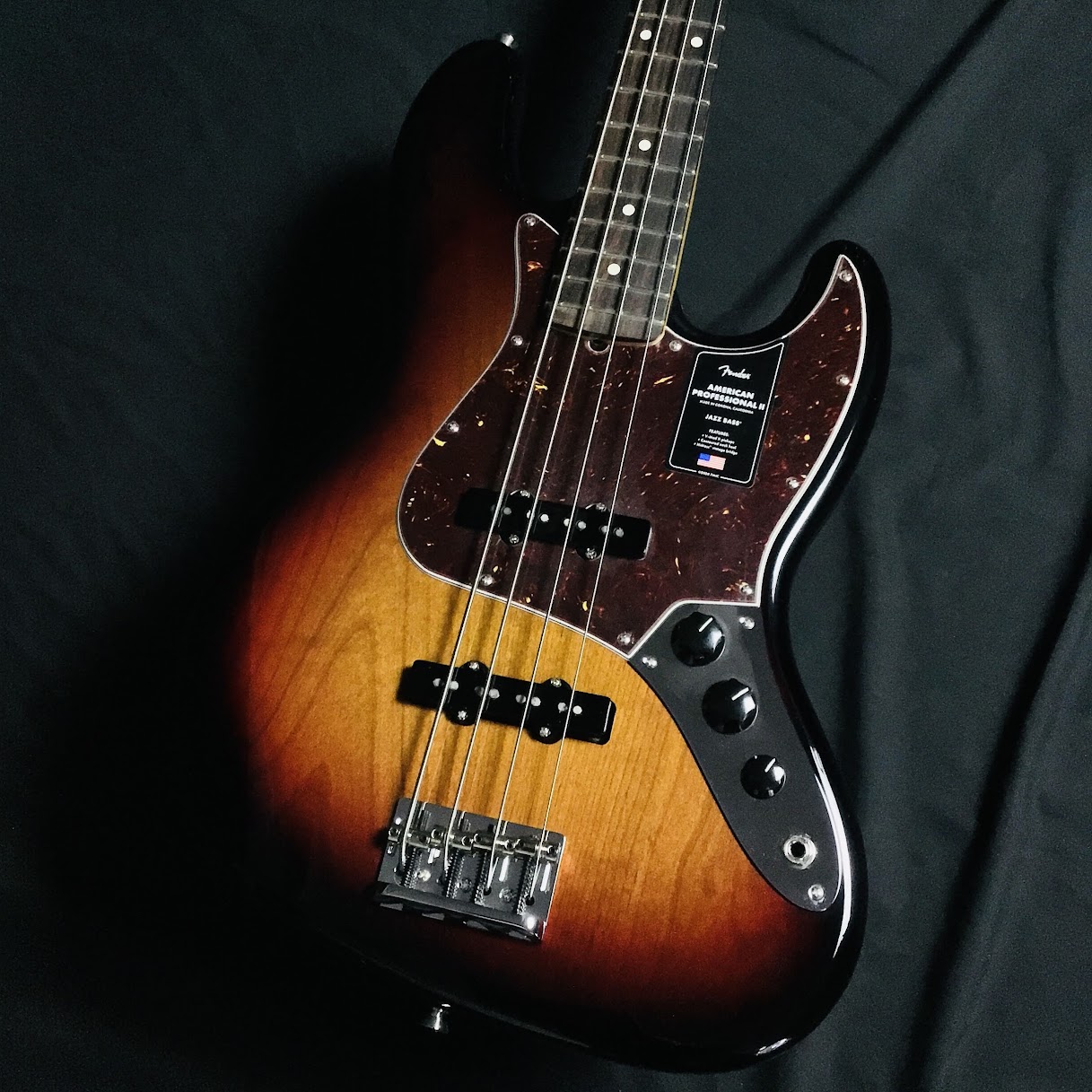 Fender American Professional II Jazz Bass 3-Color Sunburst 