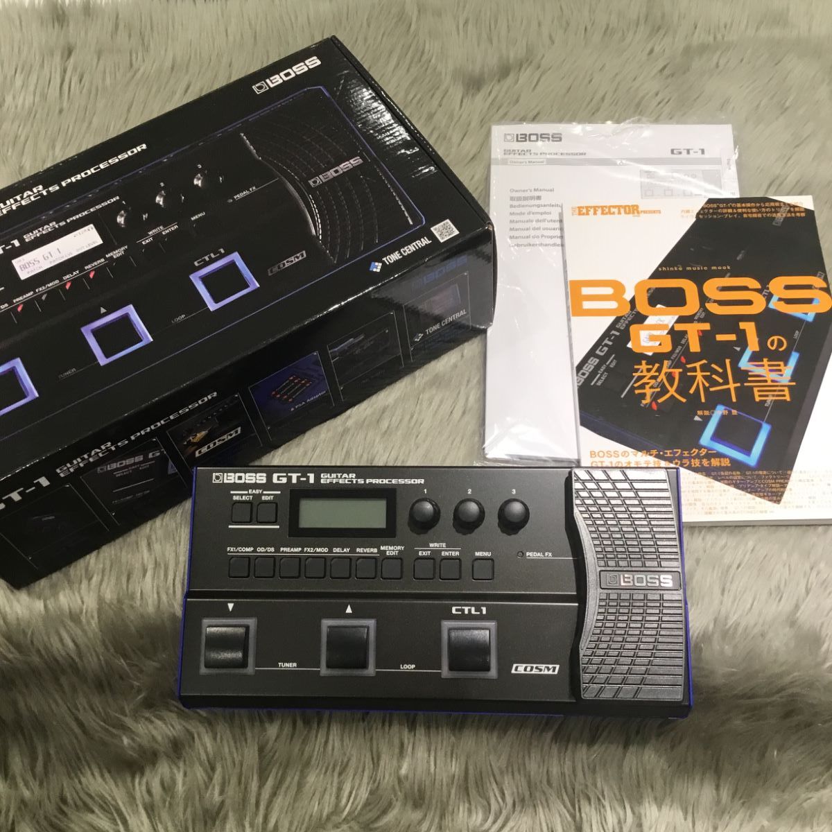 BOSS GT-1 “GT-1の教科書”付き ボス 【 イオンモールりんくう泉南店