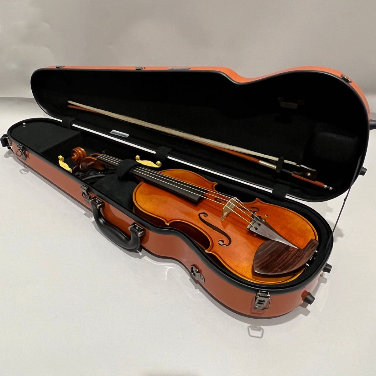 EASTMAN バイオリンハードケース 4/4 テラコッタCAVL-16A バイオリン