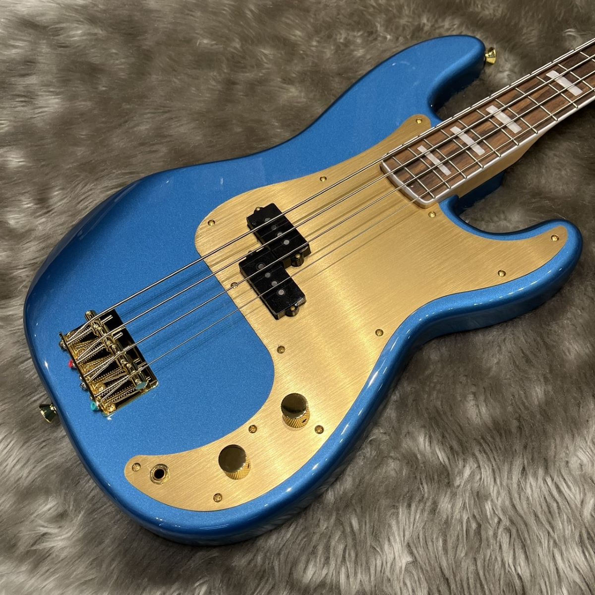 Squier by Fender 40th Anniversary Precision Bass Gold Edition Lake 
