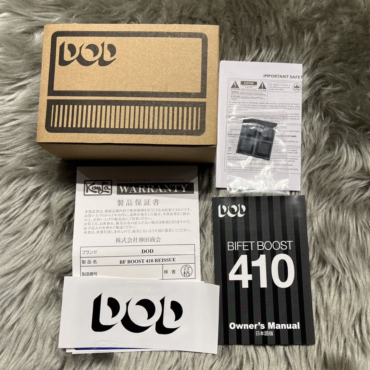 DOD Bifet Boost 410 ブースター エフェクター