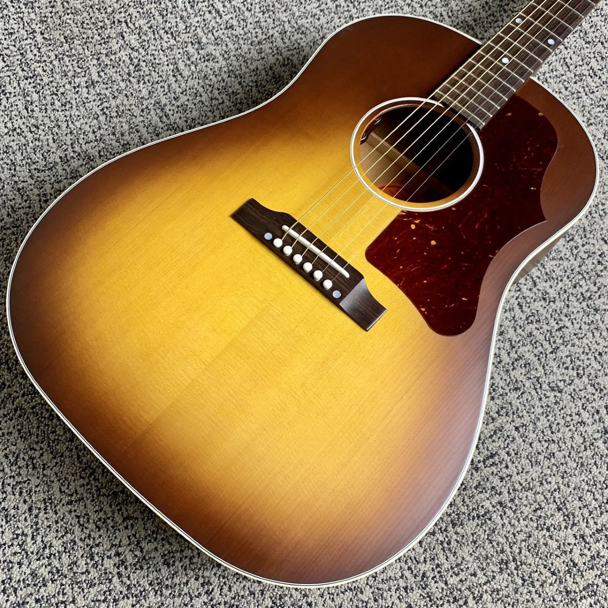 Gibson J-45 Faded 50s Sunburst エレアコ アコースティックギター