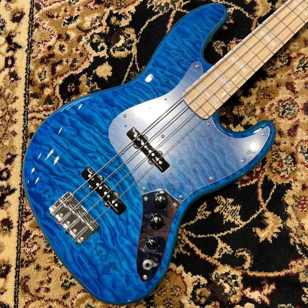 Fender  FSR Made in Japan Traditional II 70s JazzBass Carribian Blue Trans ジャズベース／島村楽器オリジナルモデル 日本製 フェンダー 【 イオンモール直方店 】