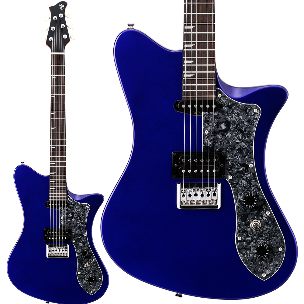 RYOGA SKATER/LE LBU Luminous Blue エレキギター 高出力PU 軽量3.2kg ...