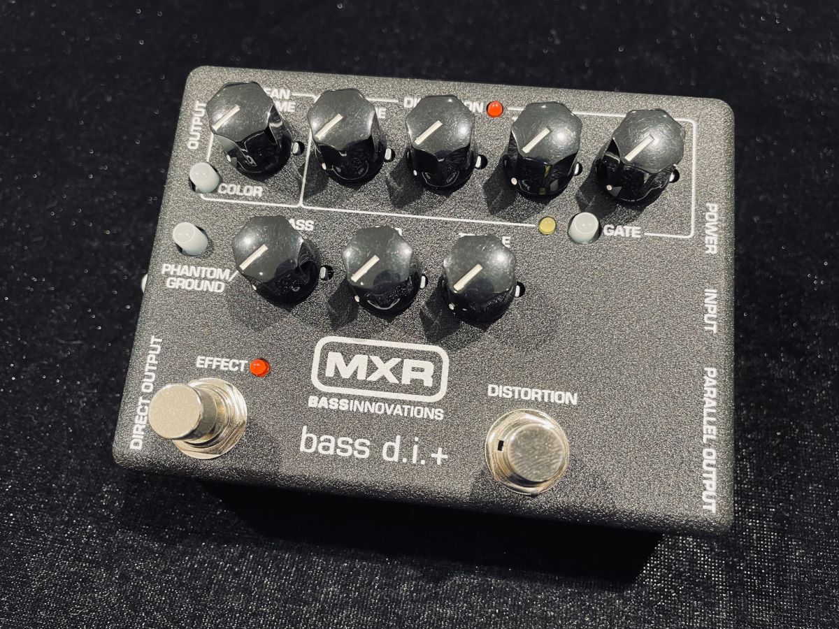 MXR M80 bass ベース プリアンプ ディストーション d.i.+ - 器材