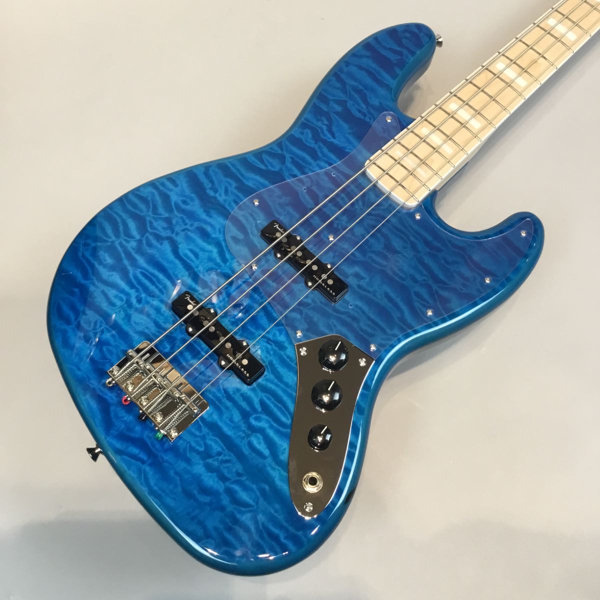 Fender Made In Japan Traditional II 70s Jazz Bass Caribbean Blue 