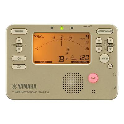 YAMAHA TDM-710GL ゴールド チューナーメトロノーム TDM710 ヤマハ 【 イオンモール大日店 】 | 島村楽器オンラインストア