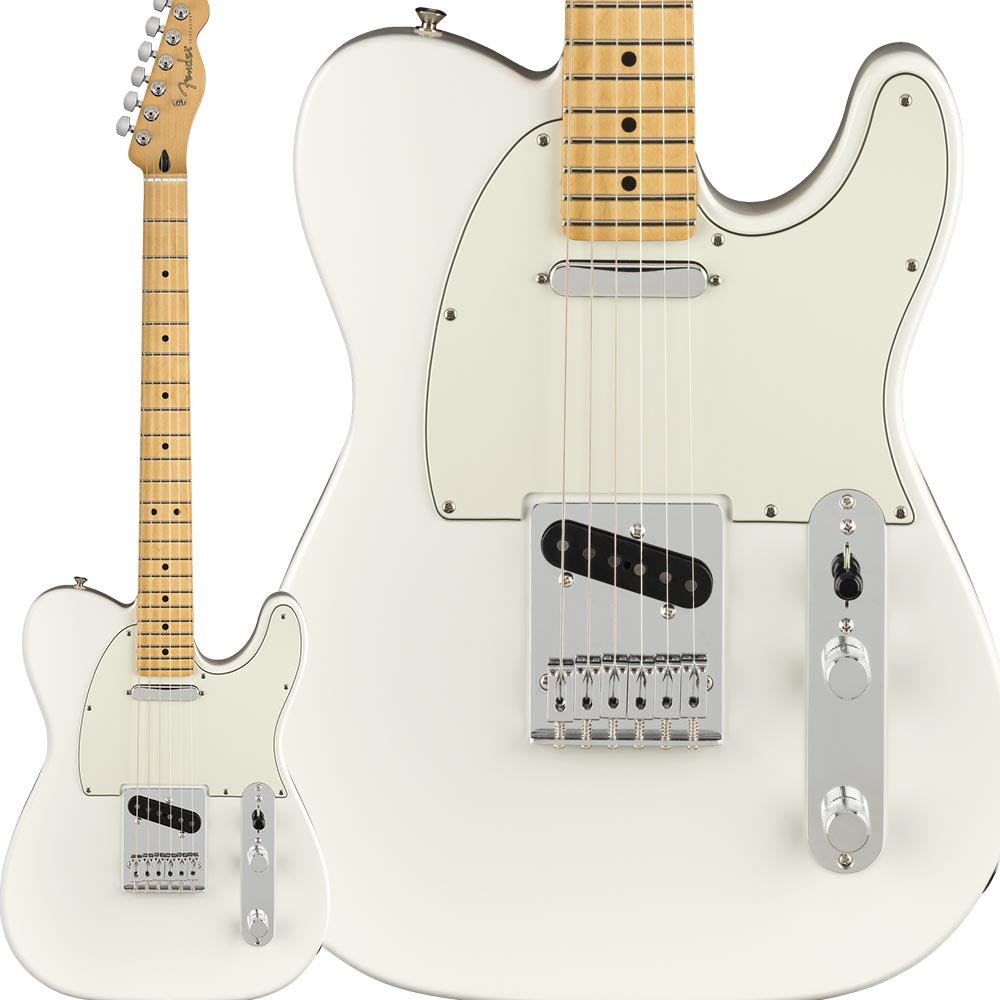 Fender Player Telecaster Maple Fingerboard Polar White エレキギター  テレキャスタープレイヤーシリーズ フェンダー 【 イオンモール大日店 】